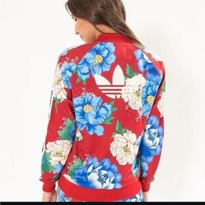 Adidas Floral Track Jacket